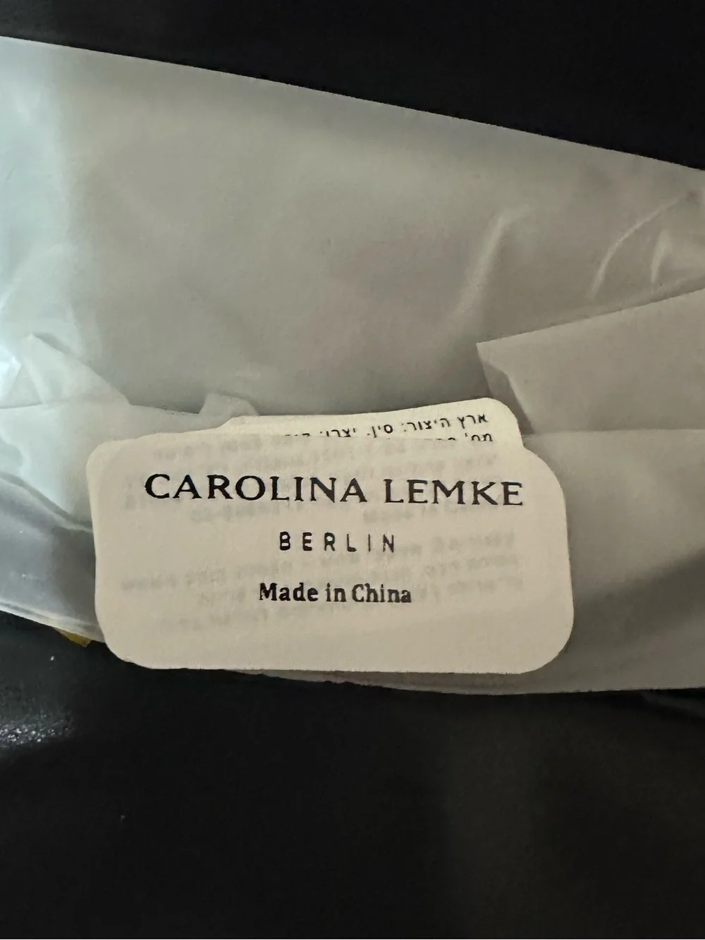 Carolina Lemke Berlin NWT Handmade Gold Mirror Cat Eye Sunglasses CL9023-02